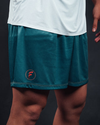 Teal Active Shorts