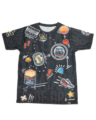 CGY Streetville Active Tee Black