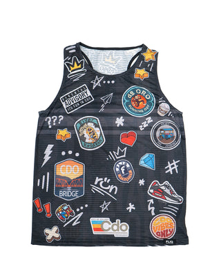 CGY Streetville Singlet Black