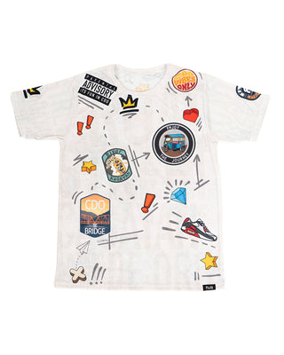 CGY Streetville Active Tee White